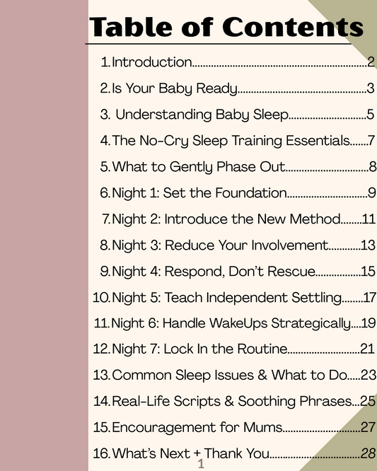 How to Get Your Baby to Sleep Through the Night
